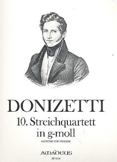 Quartett g-Moll Nr.10für Streichquartett