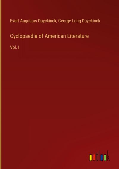 Cyclopaedia of American Literature