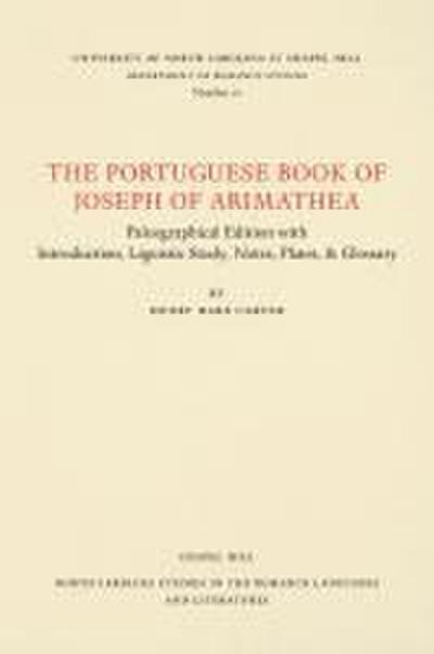 The Portuguese Book of Joseph of Arimathaea