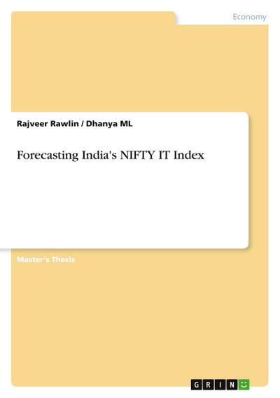 Forecasting India’s NIFTY IT Index