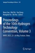 Proceedings of the 10th Hydrogen Technology Convention, Volume 3
