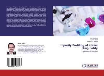 Impurity Profiling of a New Drug Entity