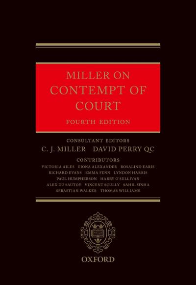 Miller on Contempt of Court