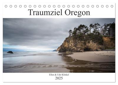 Traumziel Oregon (Tischkalender 2025 DIN A5 quer), CALVENDO Monatskalender