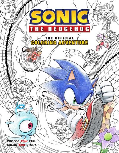 Sonic the Hedgehog: The Official Coloring Adventure