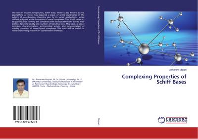 Complexing Properties of Schiff Bases