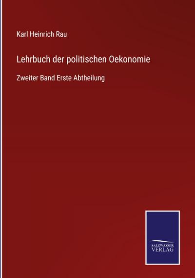 Lehrbuch der politischen Oekonomie
