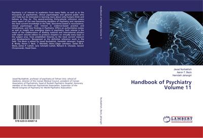 Handbook of Psychiatry Volume 11