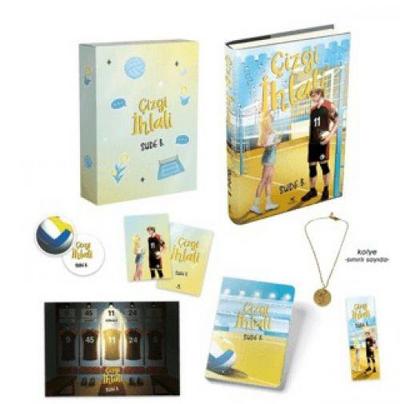 Cizgi Ihlali Ciltli, Kolye Hediyeli, Kutu Set