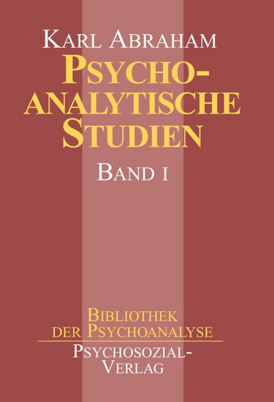 Psychoanalytische Studien. Bd.1