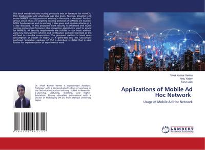 Applications of Mobile Ad Hoc Network