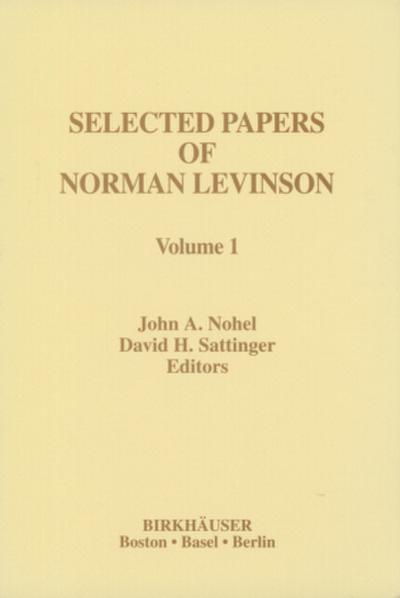 Selected Papers of Norman Levinson