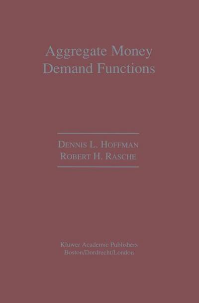 Aggregate Money Demand Functions