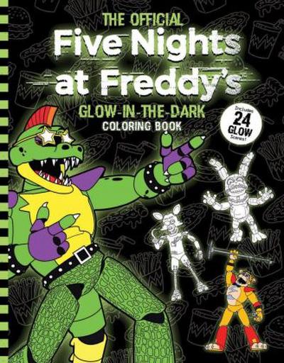 The Official Five Nights at Freddy’s Glow-in-the-Dark Coloring Book