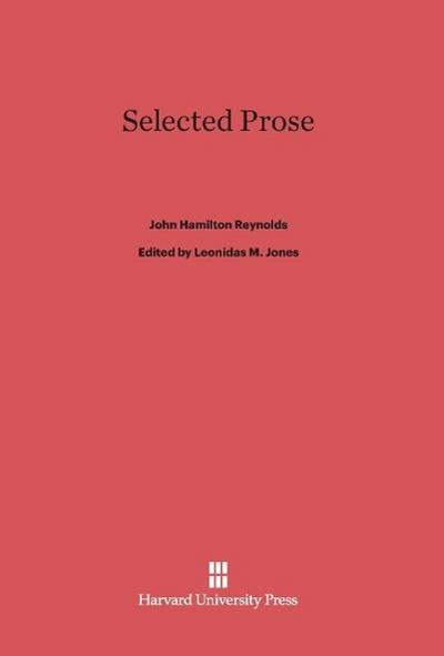 Selected Prose