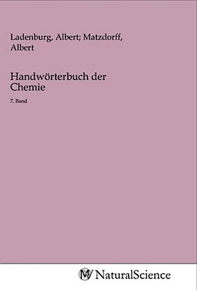 Handwörterbuch der Chemie