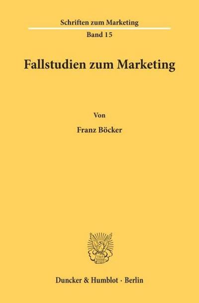 Fallstudien zum Marketing.