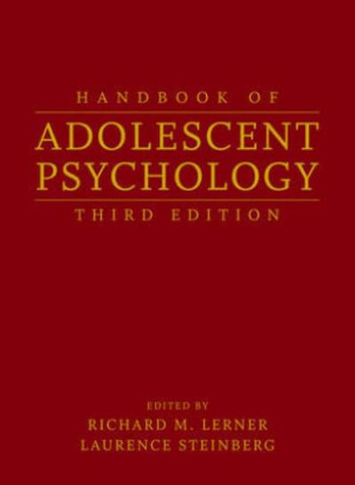 Handbook of Adolescent Psychology, 2 Volume Set