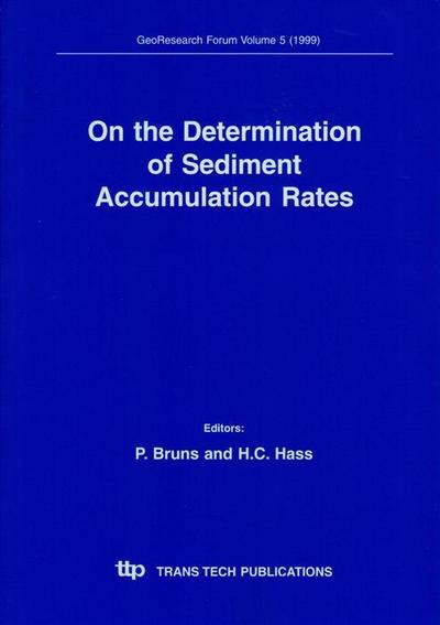 On the Determination of Sediment Accumulation Rates