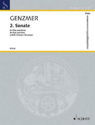 2. Sonate e-Moll GeWV 223für Flöte und Klavier