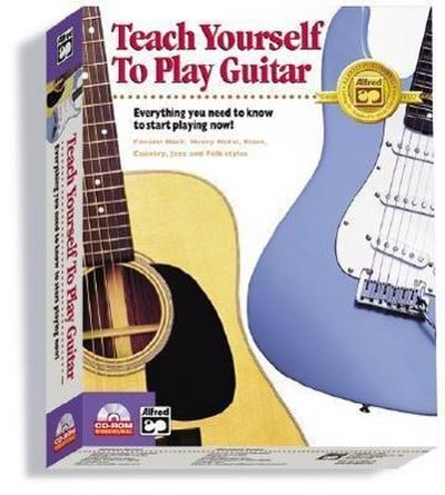 Alfred’s Teach Yourself to Play Guitar: Everything You Need to Know to Start Playing Now!, CD-ROM