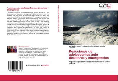 Reacciones de adolescentes ante desastres y emergencias
