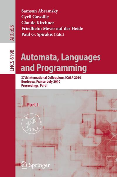 Automata, Languages and Programming