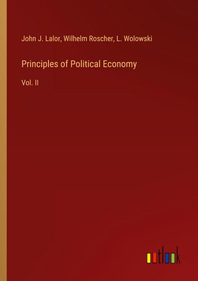 Principles of Political Economy