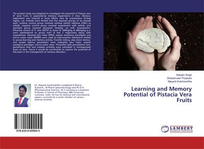 Learning and Memory Potential of Pistacia Vera Fruits