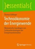 Technoökonomie der Energiewende