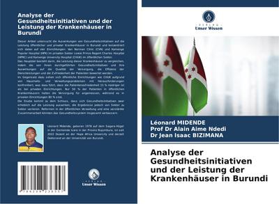 Analyse der Gesundheitsinitiativen und der Leistung der Krankenhäuser in Burundi