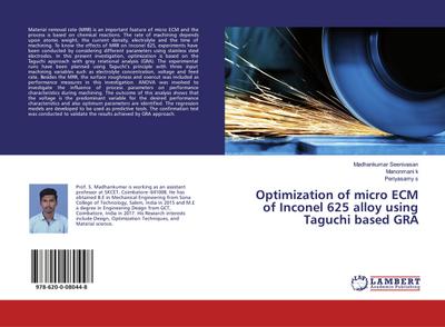 Optimization of micro ECM of Inconel 625 alloy using Taguchi based GRA