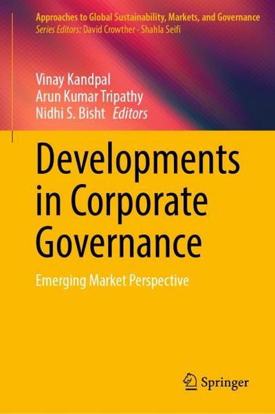Developments in Corporate Governance