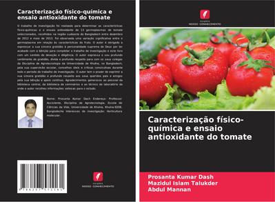 Caracterização físico-química e ensaio antioxidante do tomate