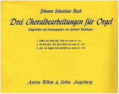 3 Choralbearbeitungenfür Orgel