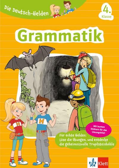 Klett Die Deutsch-Helden Grammatik 4. Klasse: Grundschule