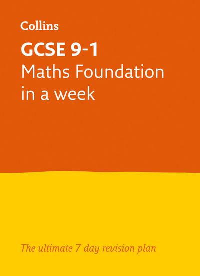 GCSE 9-1 Maths Foundation in a Week
