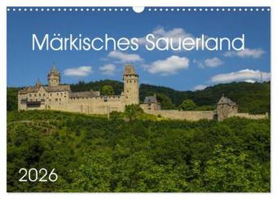 Märkisches Sauerland (Wandkalender 2026 DIN A3 quer), CALVENDO Monatskalender