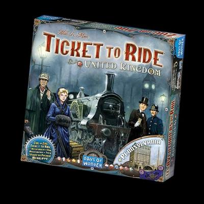 Ticket to Ride - United Kingdom + Pennsylvania