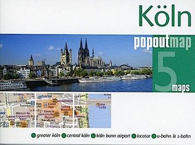 Köln PopOut Map, 5 maps