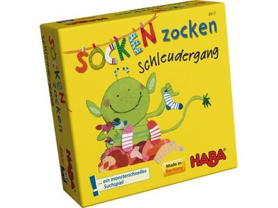 Socken Zocken Schleudergang (Kinderspiel)