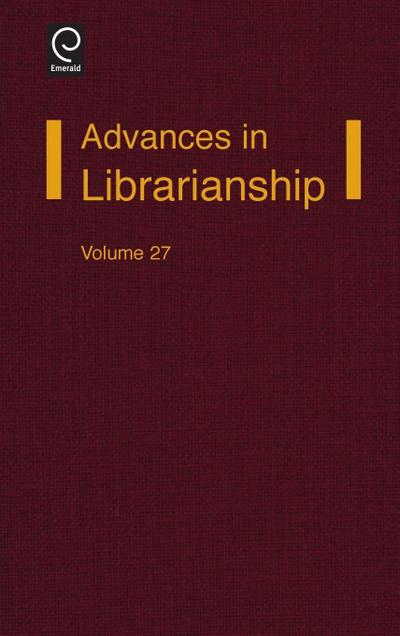 Advances in Librarianship