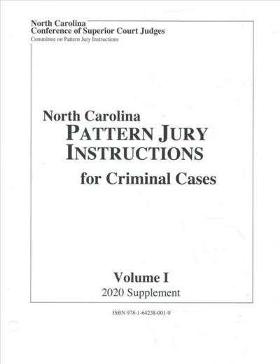 Denning, S: June 2020 Supplement to North Carolina Pattern J
