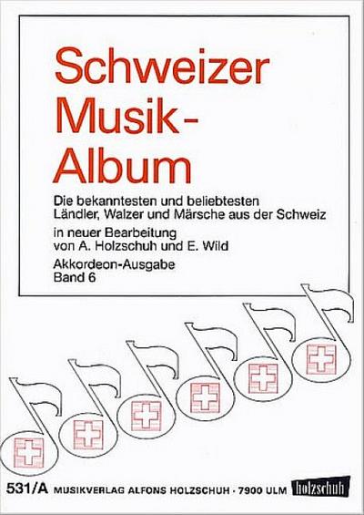 Schweizer Musikalbum Akkordeon-solo Band 6