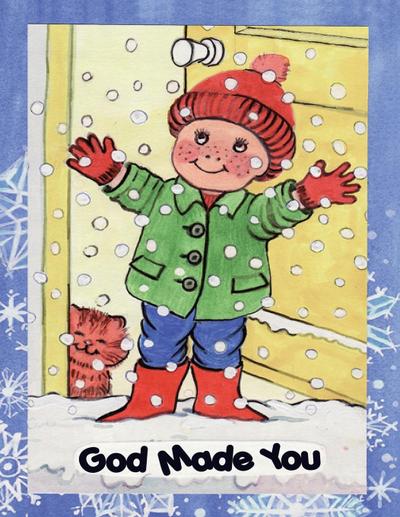 GOD MADE YOU, children’s colouring book