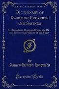 Dictionary of Kashmiri Proverbs and Sayings