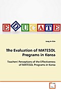 The Evaluation of MATESOL Programs in Korea