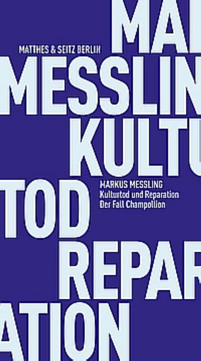 Kulturtod und Reparation