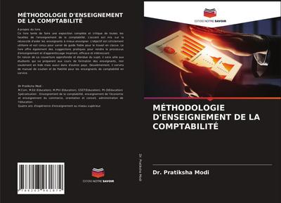 MÉTHODOLOGIE D’ENSEIGNEMENT DE LA COMPTABILITÉ