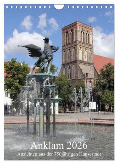 Anklam 2026 (Wandkalender 2026 DIN A4 hoch), CALVENDO Monatskalender